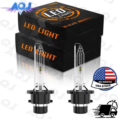 For Mazda MX-5 Miata 2006-2015 White HID Xenon Headlight Bulbs Low Beam Kit - Image 1 of 4