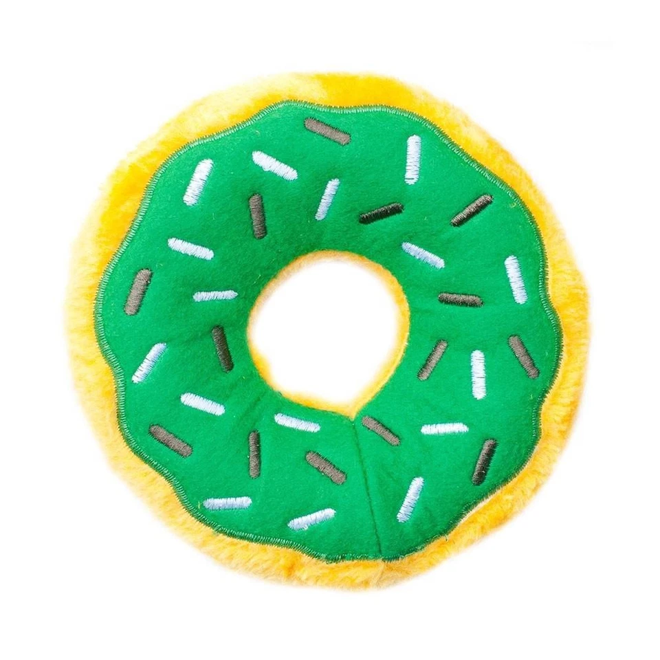 Zippy Paws Donutz Squeaker Dog Toy (Mint Chip) - Image 1 of 1
