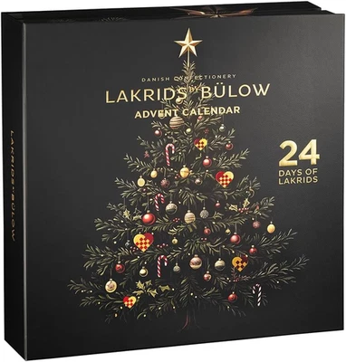Calendario de Adviento Lakrids by Bülow 2025 Cubierto de Chocolate Regaliz Gourmet Regalo Foto 1 de 4