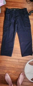 NAVY BLUE CARGO WORK PANTS EMT EMS FIRE RESCUE ELBECO TEK3 SIZE 46 - Picture 1 of 6