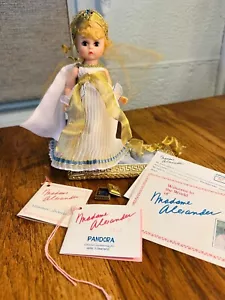 Lote 2 muñecas vintage Madame Alexander Pandora con soporte pin y caja en Bearland 1991 - Imagen 1 de 24