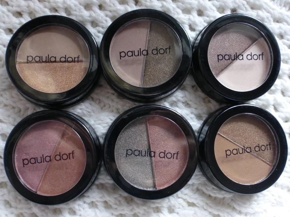 Paula Dorf Eyeshadow Duo Full Size Various Colors RARE - Image 1 of 4
