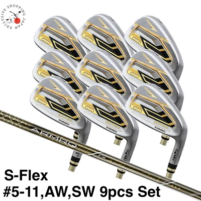 HONMA Golf BERES 09 2024 3S 3 Star Iron Wedge Set #5-11,AW,SW 9p ARMRQ FX 3S S - Image 1 of 4