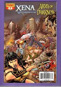 DYNAMITE COMICS - ARMY OF DARKNESS & XENA - WHAT..... AGAIN? #1B NM/M - NEW - Picture 1 of 1