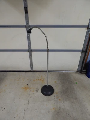 Atlas Sound Mike Stand 6911 Cast Iron Base, Flexible Boom, Vintage - Image 1 of 4