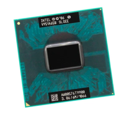Intel Core 2 Duo T9800 T9900 Mobile Socket P Dual-Core CPU Processor - Image 1 of 2