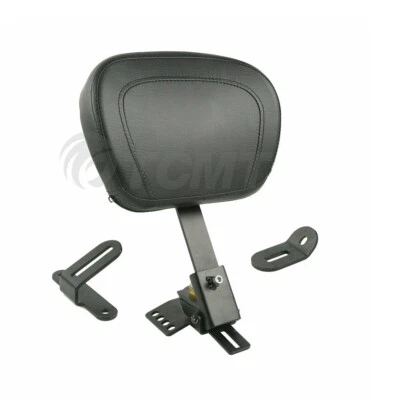 Adjustable Driver Backrest Pad Fit For Harley Street Glide Road King 97-25 19 - Image 1 of 4