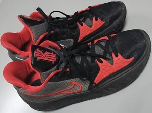 HTF ( NIB Men's Size 13 ) Nike KYRIE 4 Low BLACK / University RED CW3985-006 - Picture 1 of 10