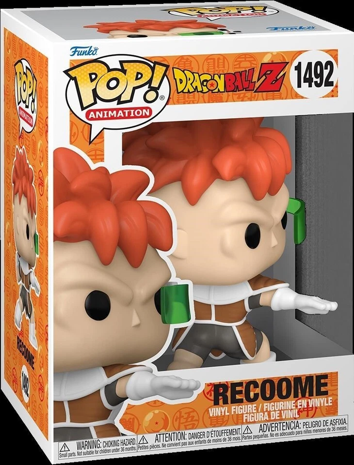Dragon Ball Z Season 10 Recoome Pop Animación #1492 Vinyl Figura Funko - Imagen 1 de 1