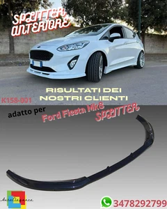 👌SPLITTER anteriore adatto per Ford Fiesta Mk8 (2017-2021) ⭐ - Afbeelding 1 van 6
