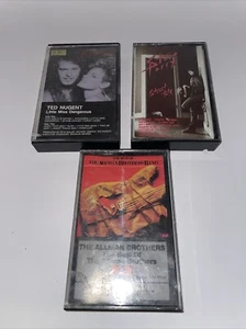 TED NUGENT ALLMAN BROTHERS STEVE PERRY Street Talk Little Miss Dangerous TESTED - Imagen 1 de 15