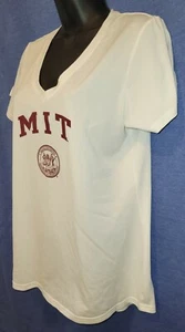 MIT Engineers weißes halb tailliertes Champion-T-Shirt aus Polyester – Damen Large - Bild 1 von 5