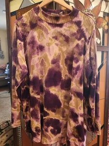 Gorgeous Cotton 2x Lori GOLDSTEIN Top - Picture 1 of 2