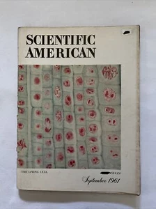 1961 September Scientific American Magazine The Living Cell (MH343) - Imagen 1 de 3
