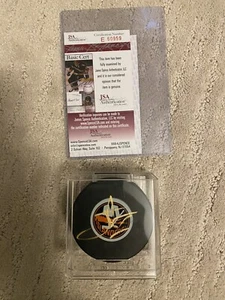 John Tavares Signed Puck NY Islanders JSA COA - Picture 1 of 3