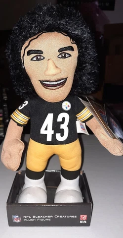 Troy Polamalu 10" NFL Bleacher Creatures - NEW - Pittsburgh Steelers Cover