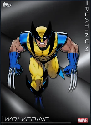 Wolverine X-Men Platinum Award - Topps Marvel Collect Digital card - Image 1 of 4