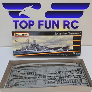 Matchbox 1/700 Scale 40355 Ger Battlecruiser Bismark-Open Box-Sealed Kit-Model - Picture 1 of 1