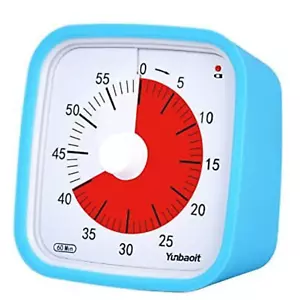 Blue-Yunbaoit Visual Timer,Silent Countdown Clock, Time Management Tool - Picture 1 of 6