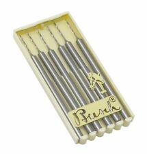 6 Pack Busch Twist Drills Size 0.60 MM Jewelry Making Rotary Tools 3/32" Shanks