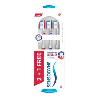 Sensodyne Sensitivity & Gum Manual Toothbrush for adults 2 Pcs - Image 1 of 3