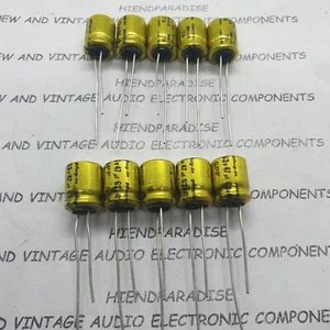 NOS PLUG-IN ALEMANIA DIN41259 GPF 47uF 63V TAPAS DE ALTA GAMA PARA AUDIO! ¡10 piezas! - Imagen 1 de 6