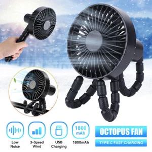 Mini USB Grow Ventilator 3-Stufen Flexibler Umluftventilator für Grow Zelt Box - Bild 1 von 7