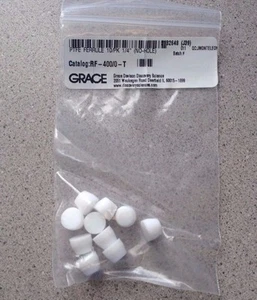 NEW pack of 10pcs Grace Davison RF-400/0-T PTFE Ferrules 1/4" no-hole lot avail. - Picture 1 of 2