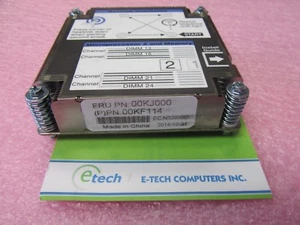 00KJ000 - IBM Lenovo Flex System x240 M5 CPU 2 Heatsink, 135W TDP - Picture 1 of 3