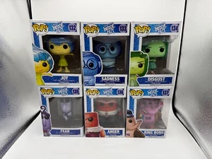 Funko Pop Disney Pixar Inside Out Set di Sei Tristezza, Bing Bong, Disgusto *Nuovo - Foto 1 di 12