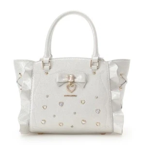 Samantha Vega 2 Way Handbag Shoulder Heart Jewelry Flutter Brand NEW "WHITE" - Picture 1 of 18
