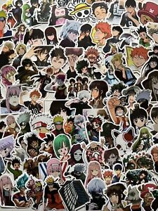 100 Piece Mixed Anime Stickers Stocking Stuffer New In Package
