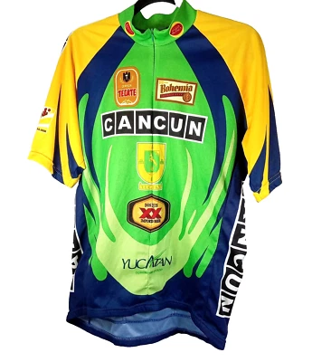 Yucatan Cancun Cycling Shirt World Jersey 1/4 Zip Size Large - Image 1 of 4