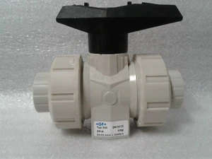Georg Fischer +GF+ Type 546 PP-H DN 10/15 FPM Slip Joint Socket CFMENT Spigots - Picture 1 of 7