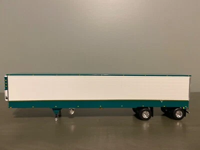 1/64 DCP/First Gear 53’ Green/White Spread Axle Refrigerated Trailer.  - Image 1 of 4