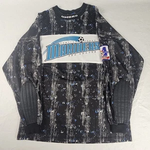 Umbro 1990er Fußball Trikot Torwart Pro Soccer Hampton Roads Mariners USA - Bild 1 von 11