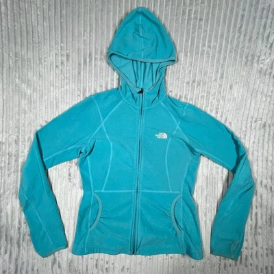 Женская флисовая куртка с капюшоном на молнии North Face Softshell S TKA 100 опрятная теплая - Изображение 1 из 4
