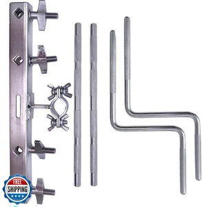 Jiayouy Supporto per Campanello Supporto per Percussioni - Staffa per Percussioni Tutta con Dritto  - Foto 1 di 5