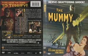 THE MUMMY (1959, 2001, HAMMER) DVD - PETER CUSHING, CHRISTOPHER LEE - Picture 1 of 1