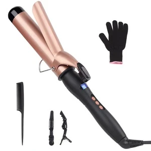 Hair Curling Wand, 1.5Inch Curling Iron, Professional Ceramic Hair Curler Wan... - Picture 1 of 8