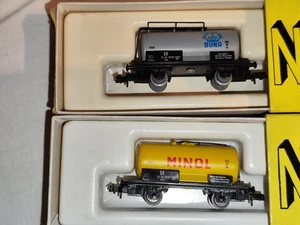 PIKO N Kesselwagen 5/4148-017 BUNA OVP und 5/4148-016 Minol - Picture 1 of 11