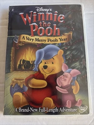Winnie the Pooh - A Very Merry Pooh Year (DVD, 2002) New sealed - Image 1 of 2