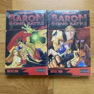 Baron Gong Battle Battle Vol 1 & 2 (2006) Manga Comic NEU VERSIEGELT Taguchi Englisch - Bild 1 von 3