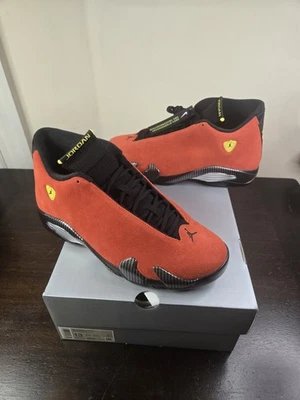 13 码 - Air Jordan 14 复古 2025 法拉利 — 第 1/4 张图片
