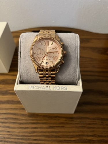 Orologio MICHAEL KORS Donna MK5569 ""Lexington"" Tono Oro Rosa 26 mm