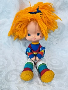Vintage RAINBOW BRITE DOLL 11" Hallmark Mattel 1983 Original Dress Hair Tie EUC - Picture 1 of 6