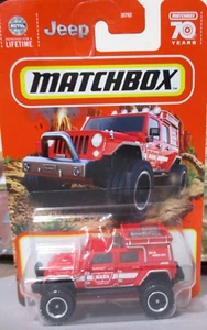Matchbox 1-100 series #42 Jeep Wrangler Warn Superlift  1:64 scale diecast - Picture 1 of 5