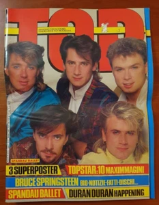 TOP N. 2 1985 IMMAGINI E CHRONOSTORIES.. DURAN DURAN SPANDAU BALLET SPRINGSTEEN - Picture 1 of 1