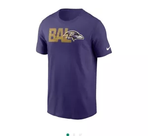Baltimore Ravens Shirt Nike Brand Lamar Jackson Mark Andrews - Picture 1 of 3