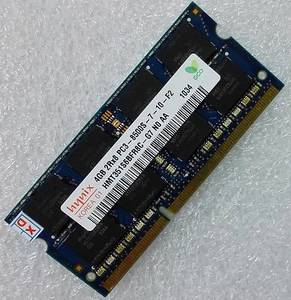 Hynix 4GB DDR3 1066 Laptop SODIMM RAM hyundai 2Rx8 PC3-8500S 204pin - Picture 1 of 1
